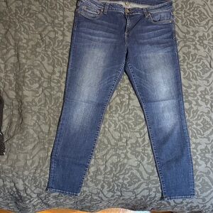 Kut from the Kloth Dark Blue Skinny Jeans